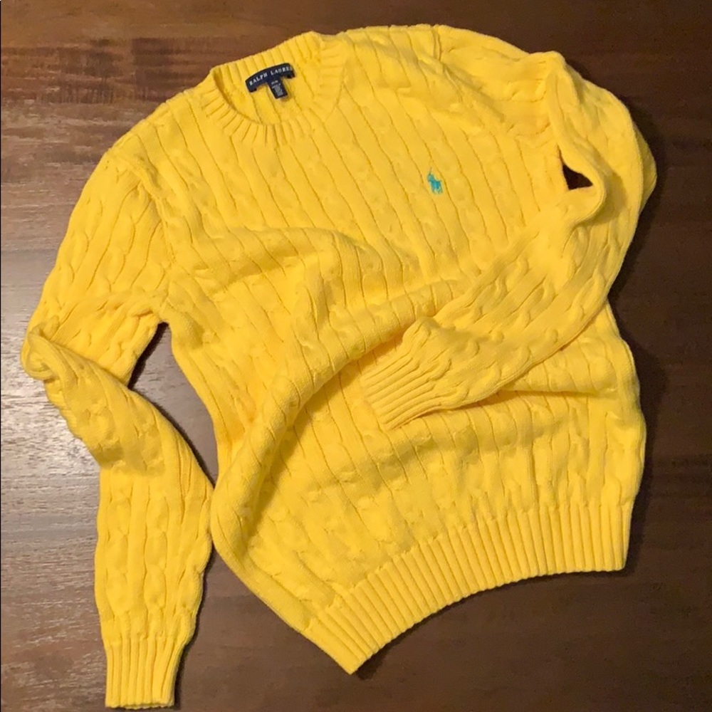 Ralph Lauren Cable-knit Sweater!
